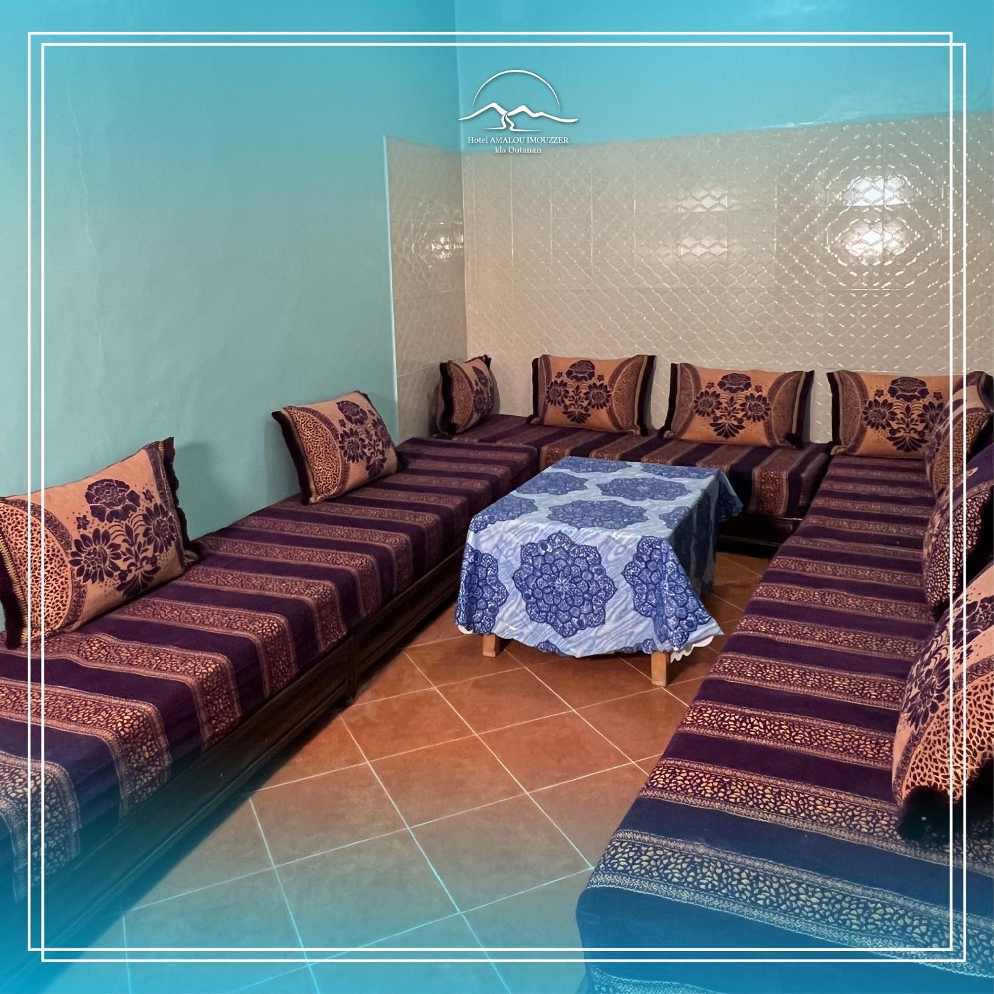 Hotel Amalou Imouzzer Ida Ou Tanane ภายนอก รูปภาพ