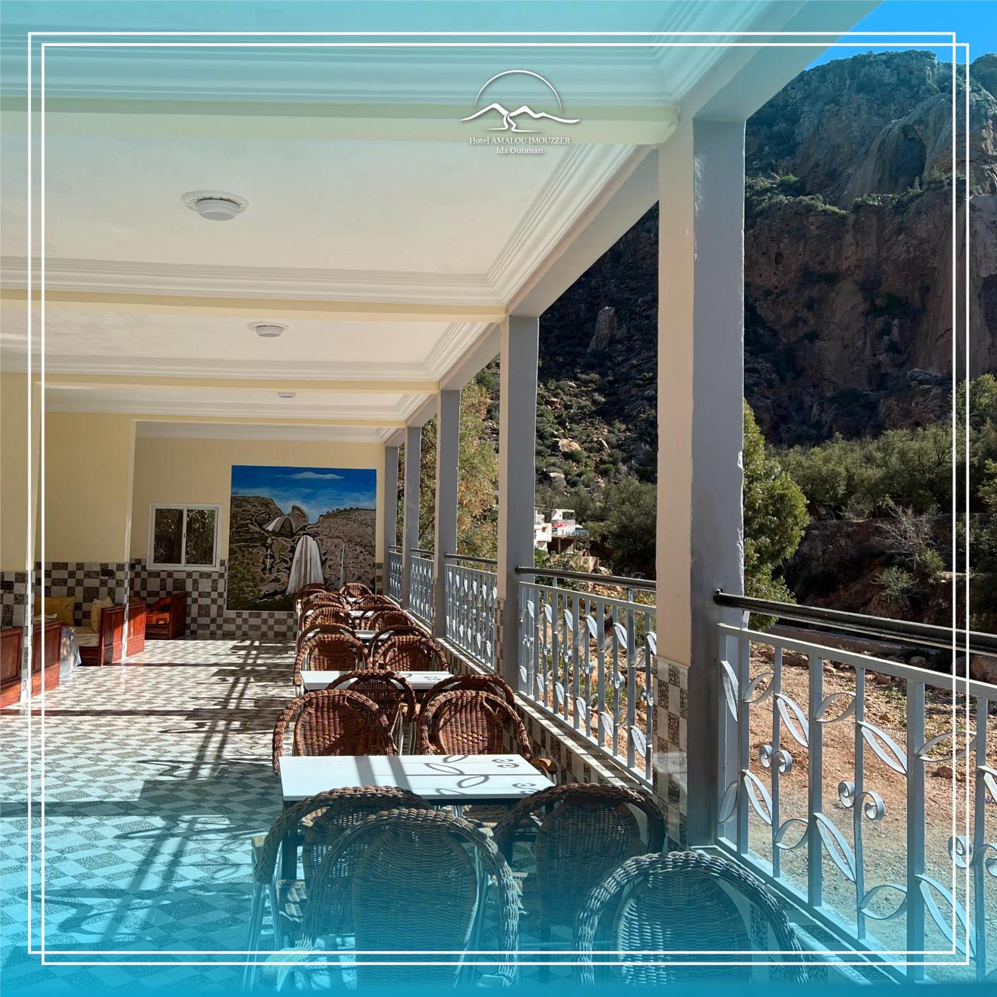 Hotel Amalou Imouzzer Ida Ou Tanane ภายนอก รูปภาพ