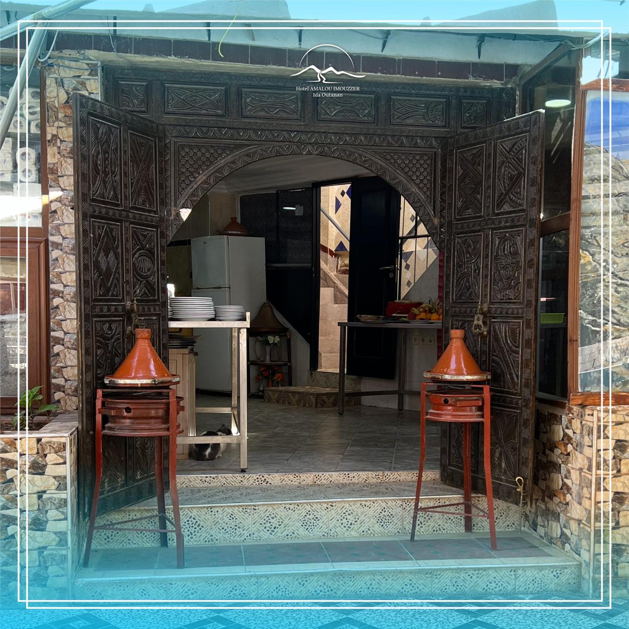 Hotel Amalou Imouzzer Ida Ou Tanane ภายนอก รูปภาพ